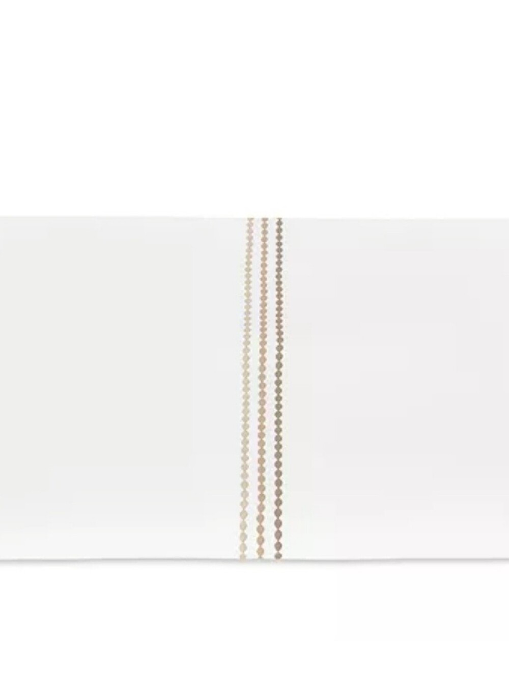 Matouk Amara Triple Pearl Cotton Sateen FULL / QUEEN Duvet Cover  Retail $250